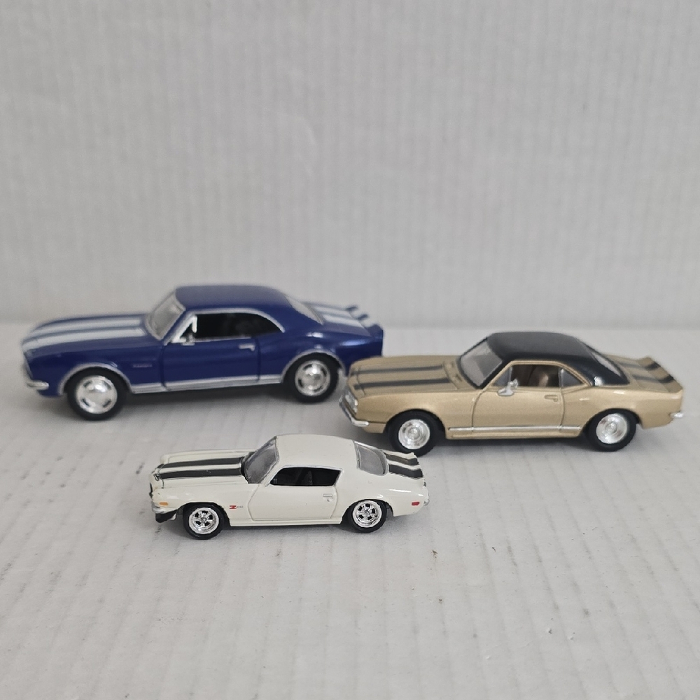 Set of 3 Classic Die-Cast Cameros